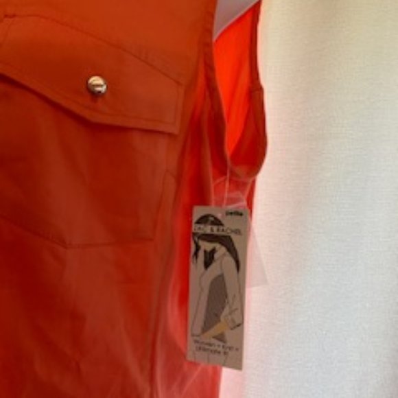 3/$20 Nwt Zac & Rachel PXL Orange Top - Picture 2 of 7